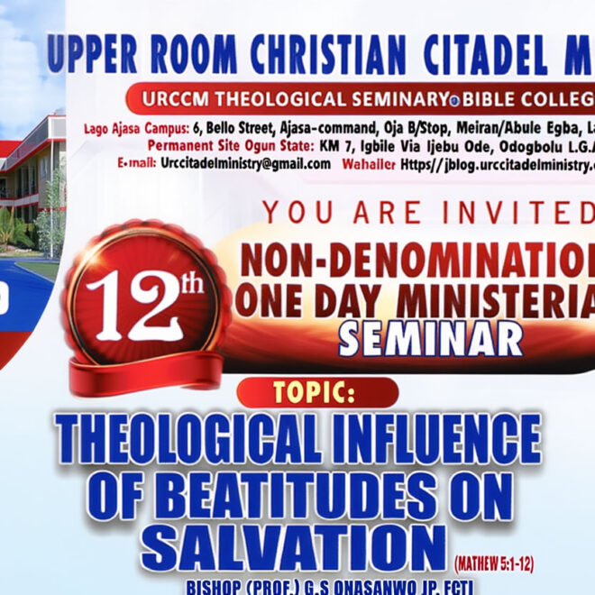 THEOLOGICAL INFLUENCE OF BEATITUDES ON SALVATION. Matthew 5: 1-12